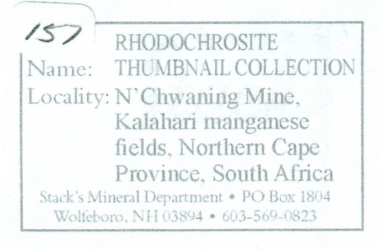 RHODOCHROSITE (repaired)