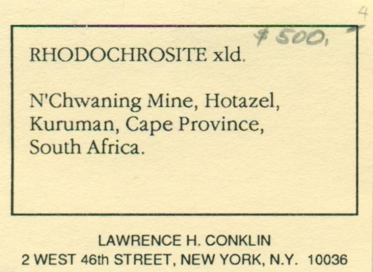 RHODOCHROSITE