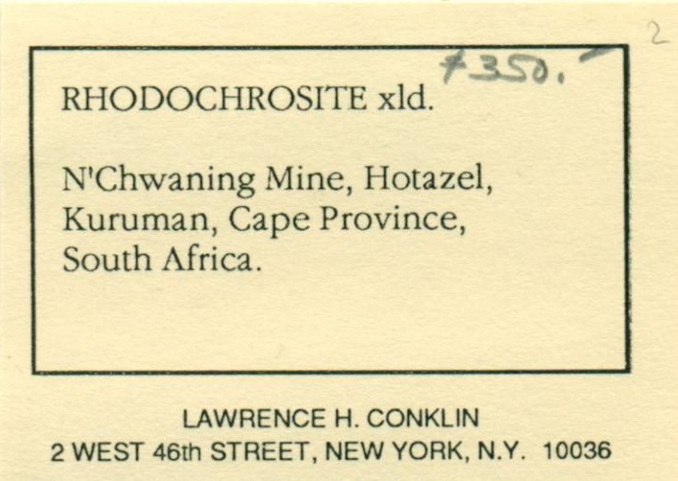 RHODOCHROSITE