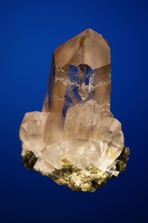 QUARTZ with EPIDOTE
