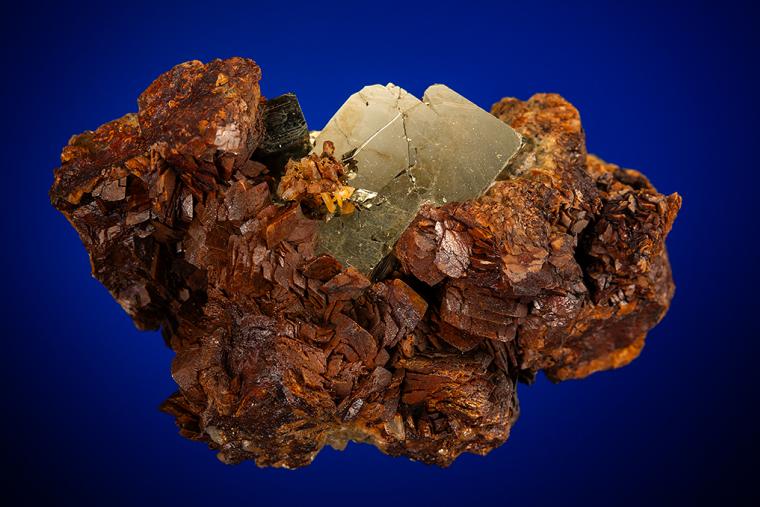 PYRITE with SIDERITE
