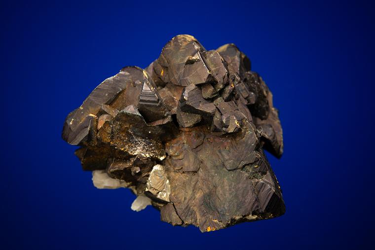 CHALCOPYRITE with PYRITE and QUARTZ