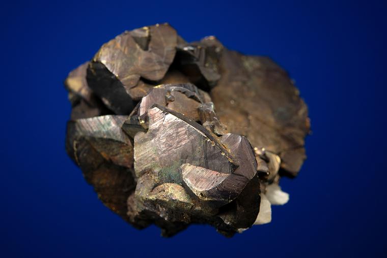 CHALCOPYRITE with PYRITE and QUARTZ