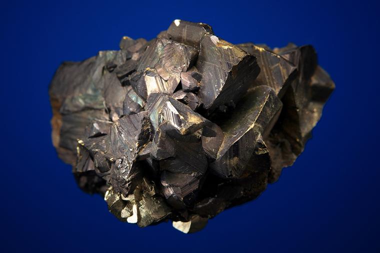 CHALCOPYRITE with PYRITE and QUARTZ