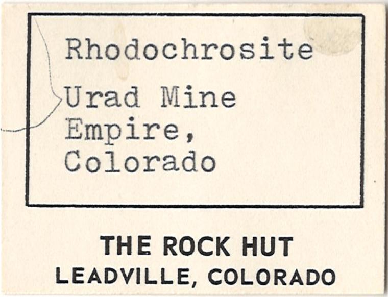 RHODOCHROSITE with PYRITE