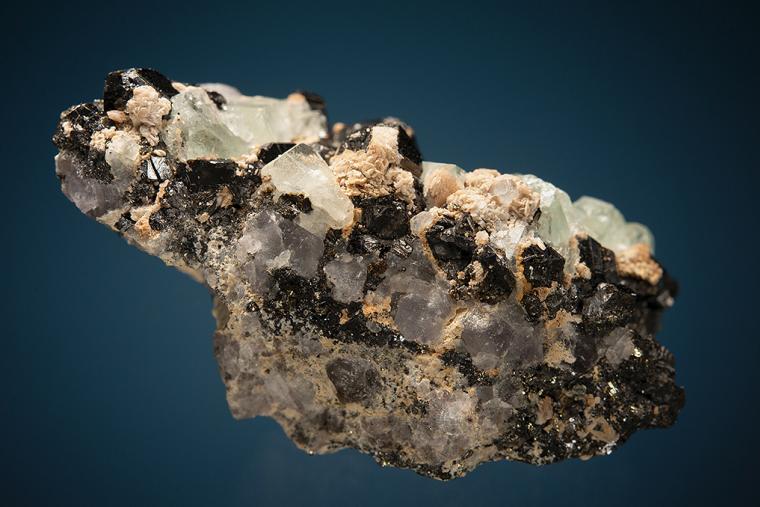 SPHALERITE with FLUORITE