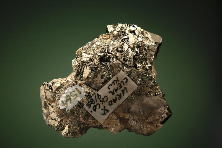 PYRITE with RHODOCHROSITE