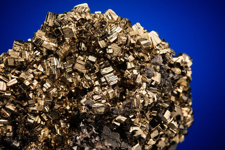 PYRITE after PYRRHOTITE with SPHALERITE