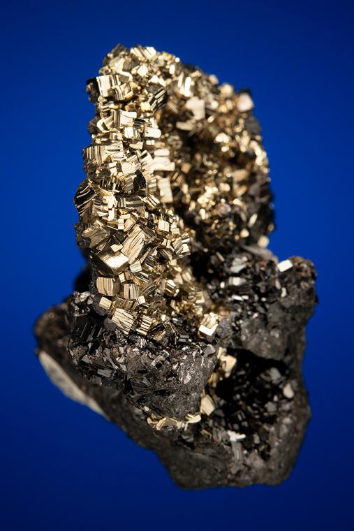 PYRITE after PYRRHOTITE with SPHALERITE