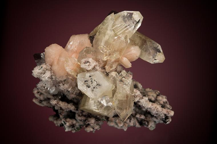 APOPHYLLITE with STILBITE