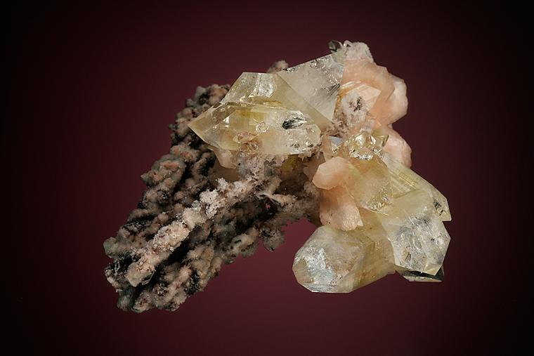 APOPHYLLITE with STILBITE