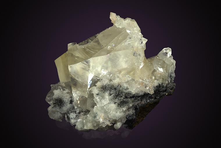 CALCITE with APOPHYLLITE and STILBITE