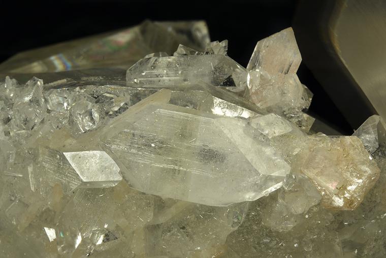 CALCITE with APOPHYLLITE and STILBITE