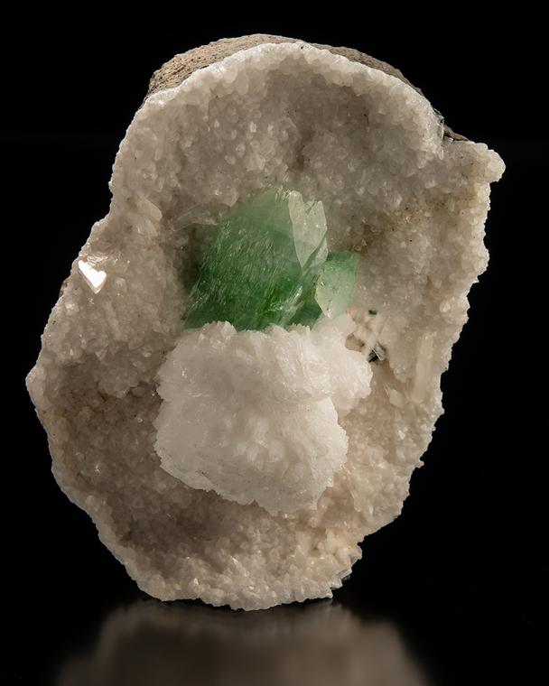GOOSECREEKITE with APOPHYLLITE (repaired)