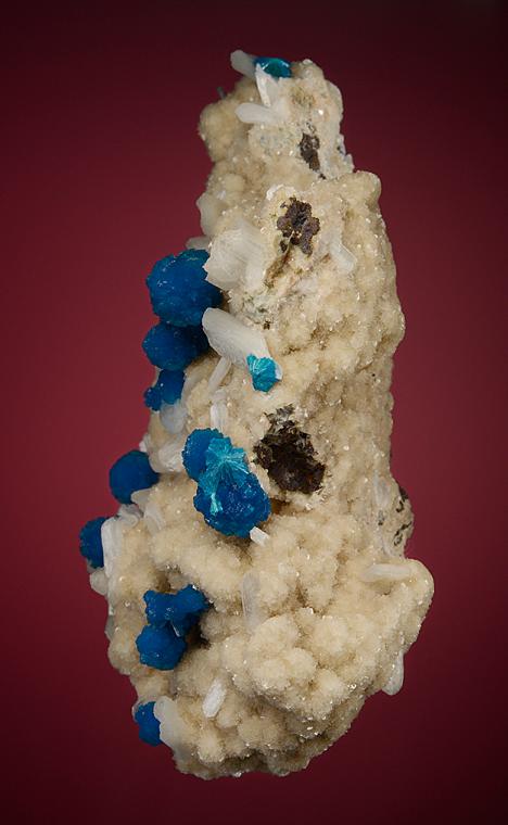 CAVANSITE on STILBITE