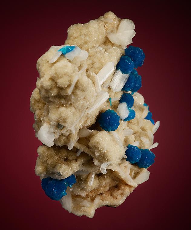 CAVANSITE on STILBITE