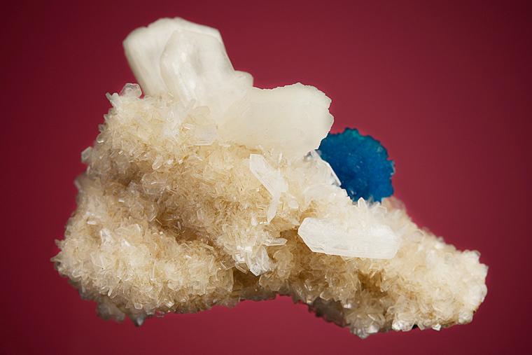 CAVANSITE on STILBITE