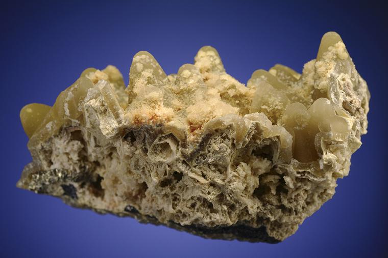 SMITHSONITE after CALCITE