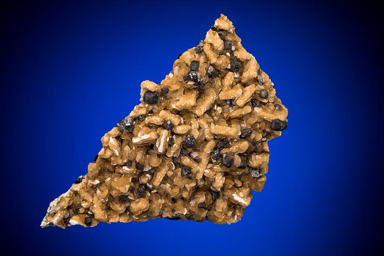 GALENA and SILVER on SIDERITE and BARITE
