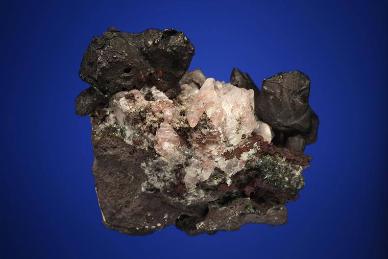 COPPER with CALCITE, PUMPELLYITE and EPIDOTE