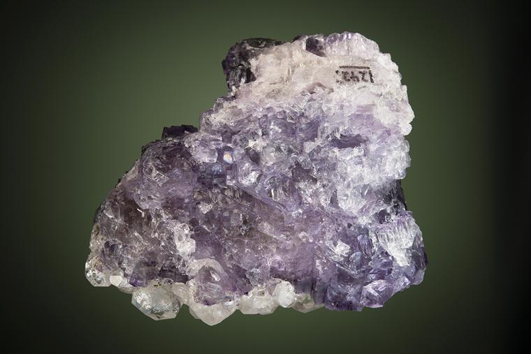 CALCITE on FLUORITE