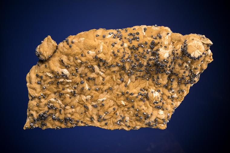 GALENA on SIDERITE
