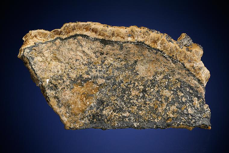 GALENA on SIDERITE
