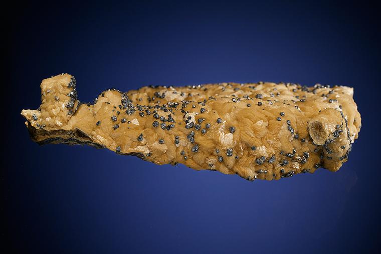 GALENA on SIDERITE