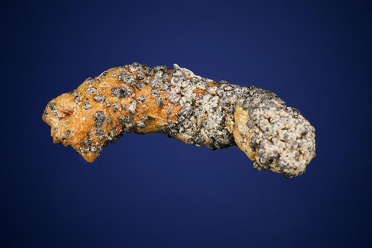 GALENA on SIDERITE