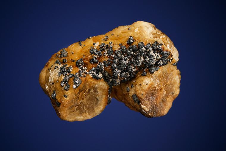 GALENA on SIDERITE