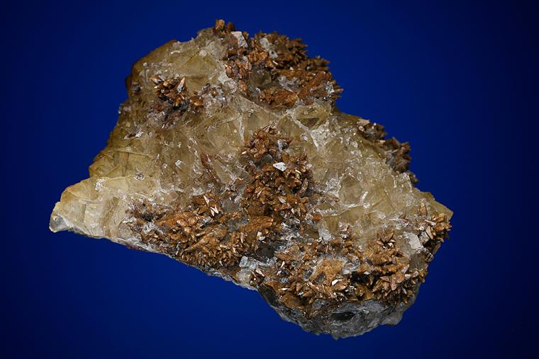 FLUORITE with CALCITE