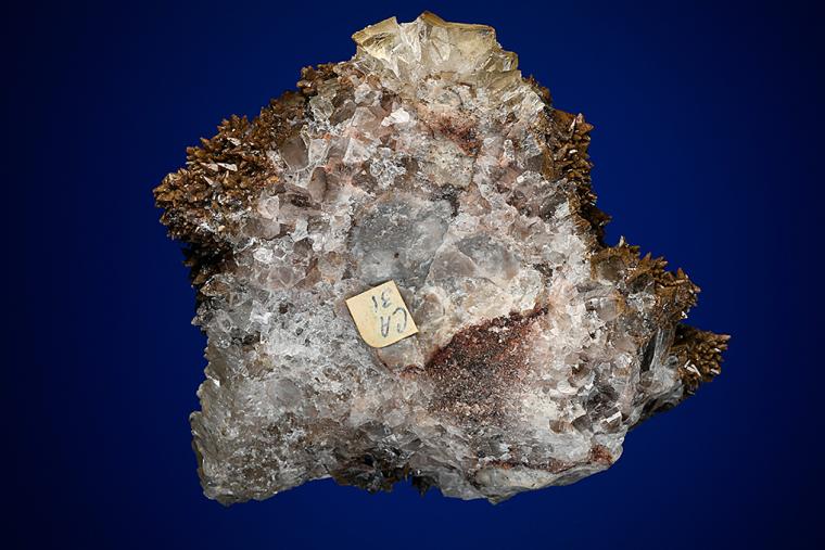 FLUORITE with CALCITE