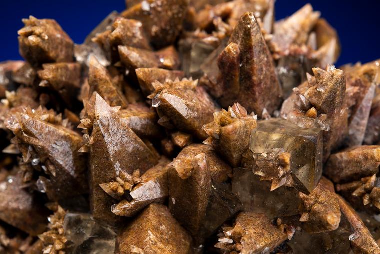 CALCITE with FLUORITE
