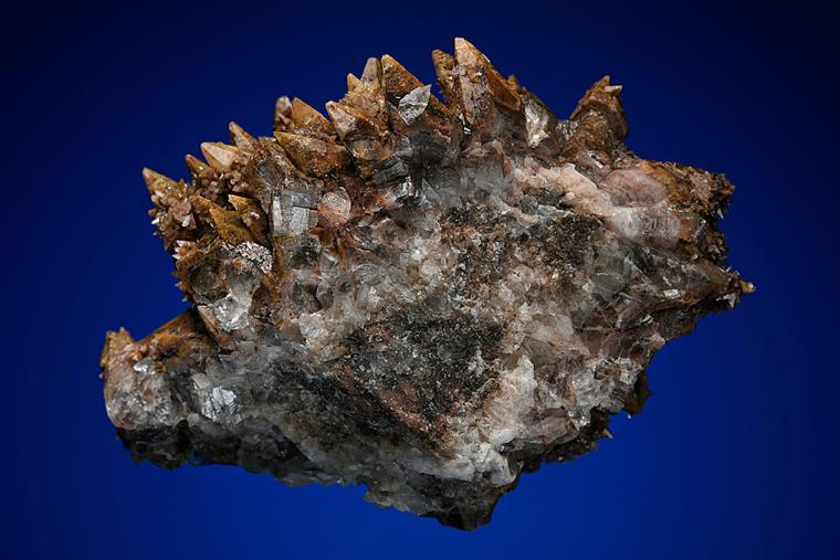 CALCITE with FLUORITE