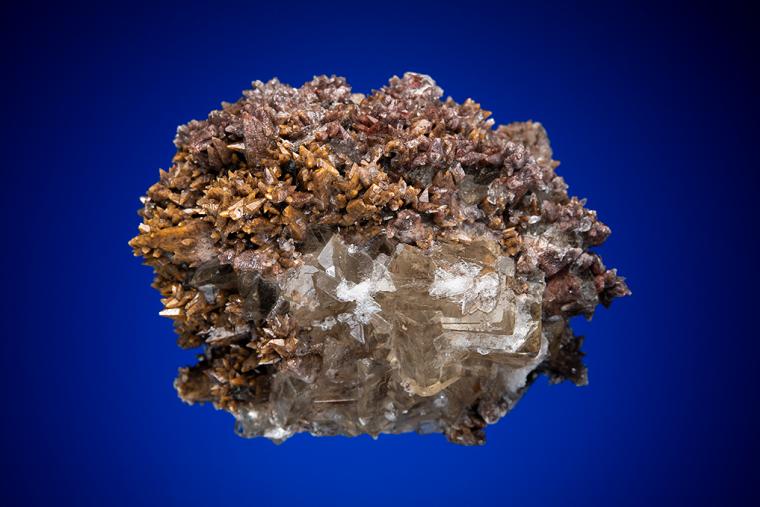 CALCITE with FLUORITE