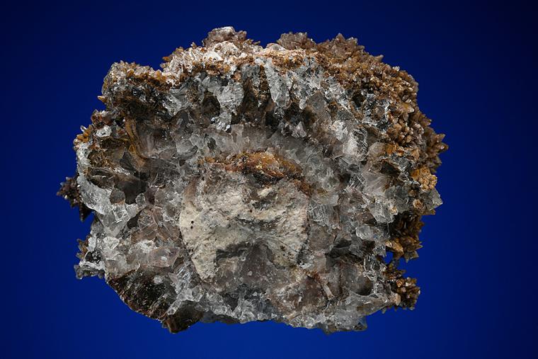 CALCITE with FLUORITE