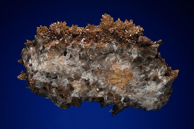 CALCITE with FLUORITE
