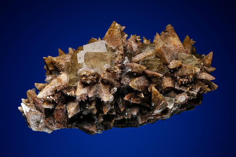 CALCITE with FLUORITE