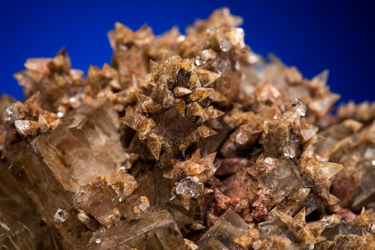 CALCITE with FLUORITE