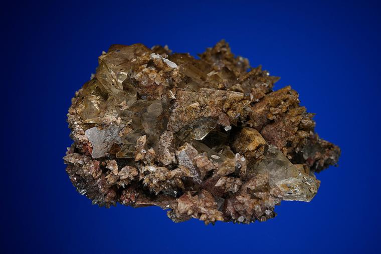 CALCITE with FLUORITE