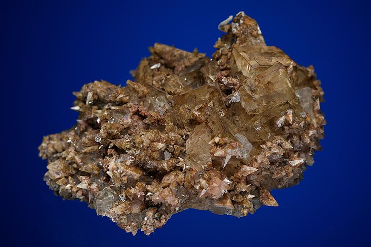 CALCITE with FLUORITE