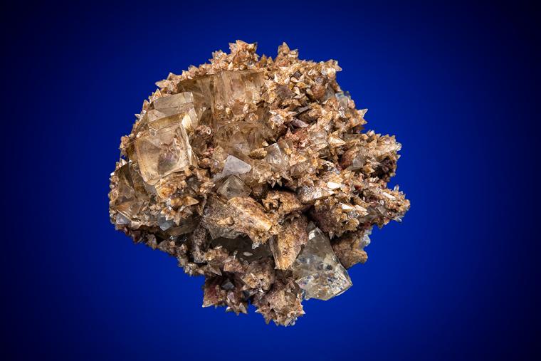 CALCITE with FLUORITE