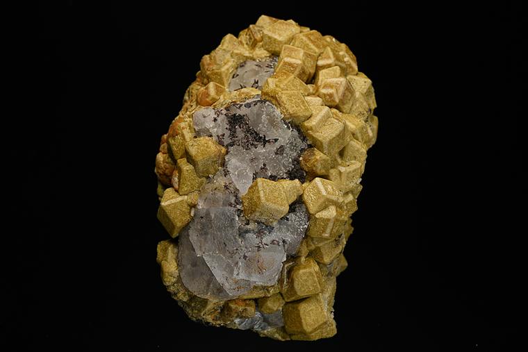 ANDRADITE with FLUORITE
