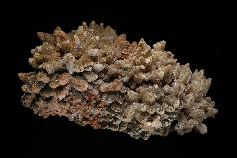FLUORITE on CALCITE