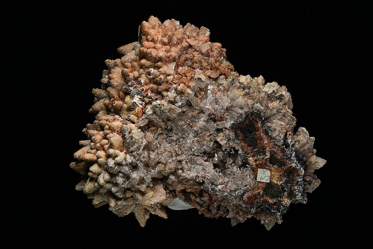 FLUORITE on CALCITE