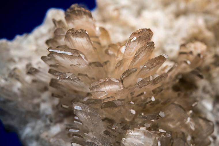 HEMIMORPHITE with CALCITE