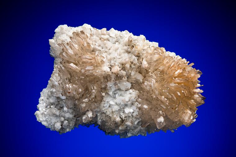HEMIMORPHITE with CALCITE