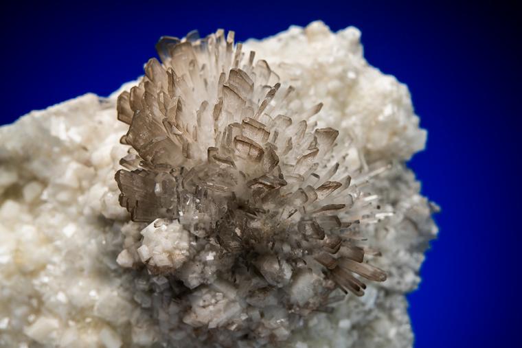 HEMIMORPHITE with CALCITE