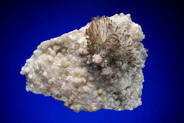 HEMIMORPHITE with CALCITE