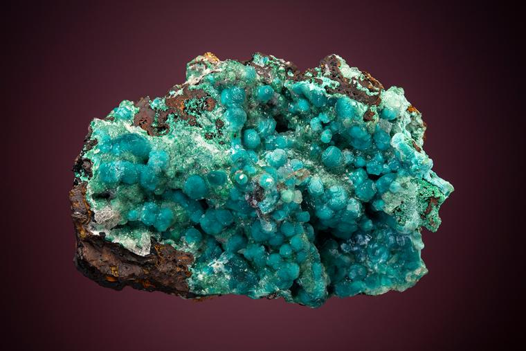 CALCITE on ROSASITE